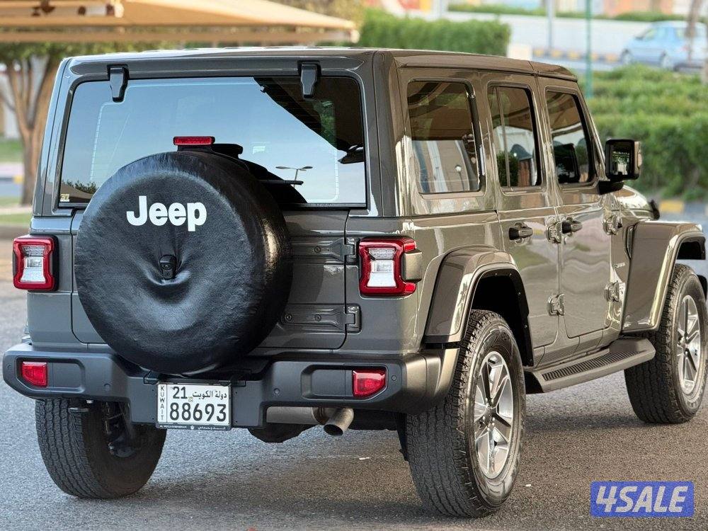 للبيع : رانجلر صحاري موديل : 2023 عداد : 32 الف6