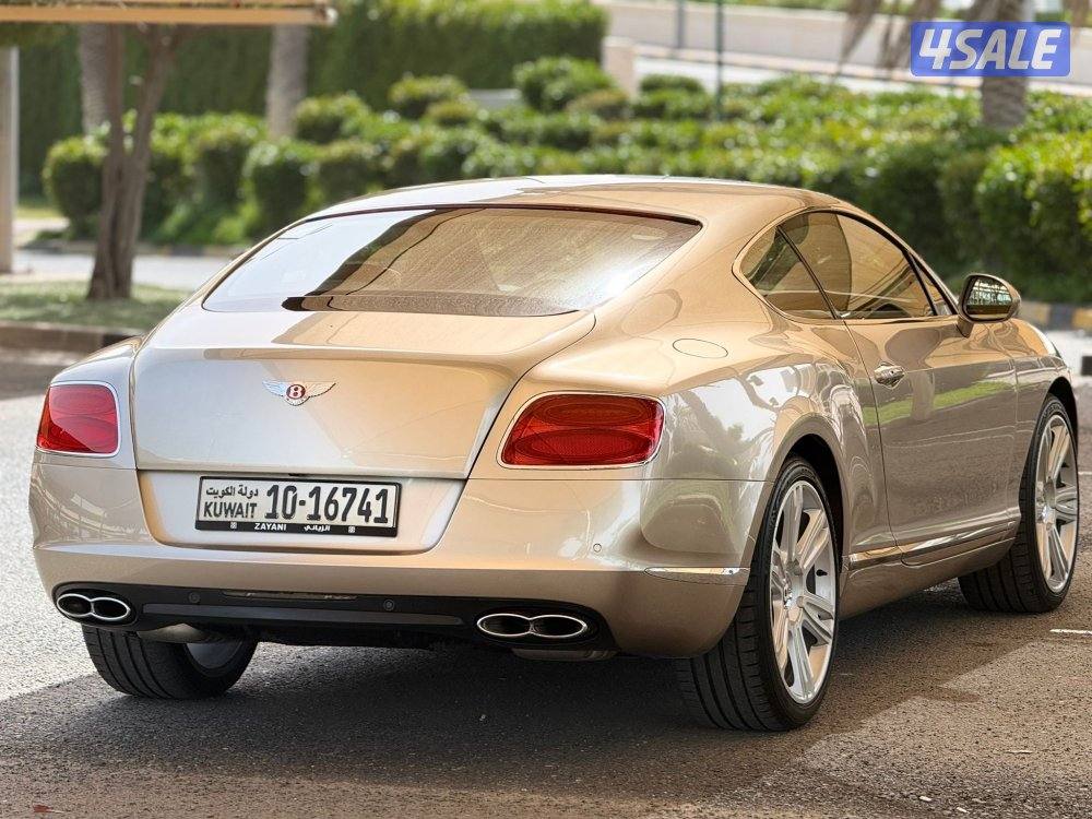 للبيع : بنتلي GT موديل : 2014 عداد : 78 الف3