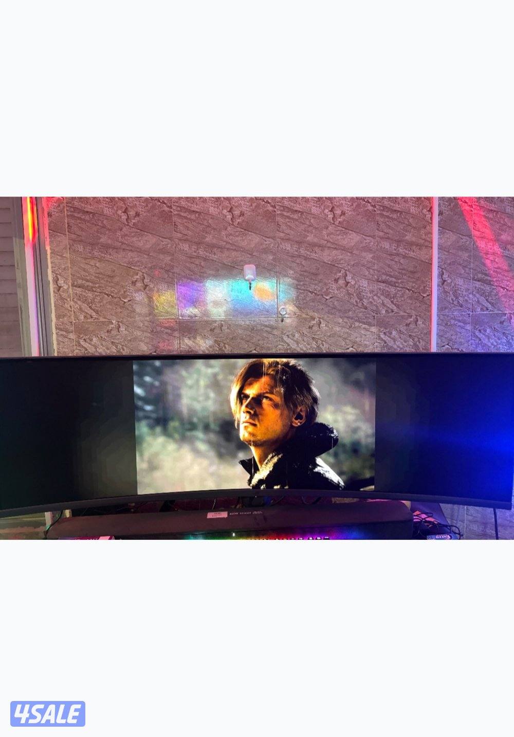 للبيع مستعمل نظيف جداً asus rog swift oled pg49wcd3