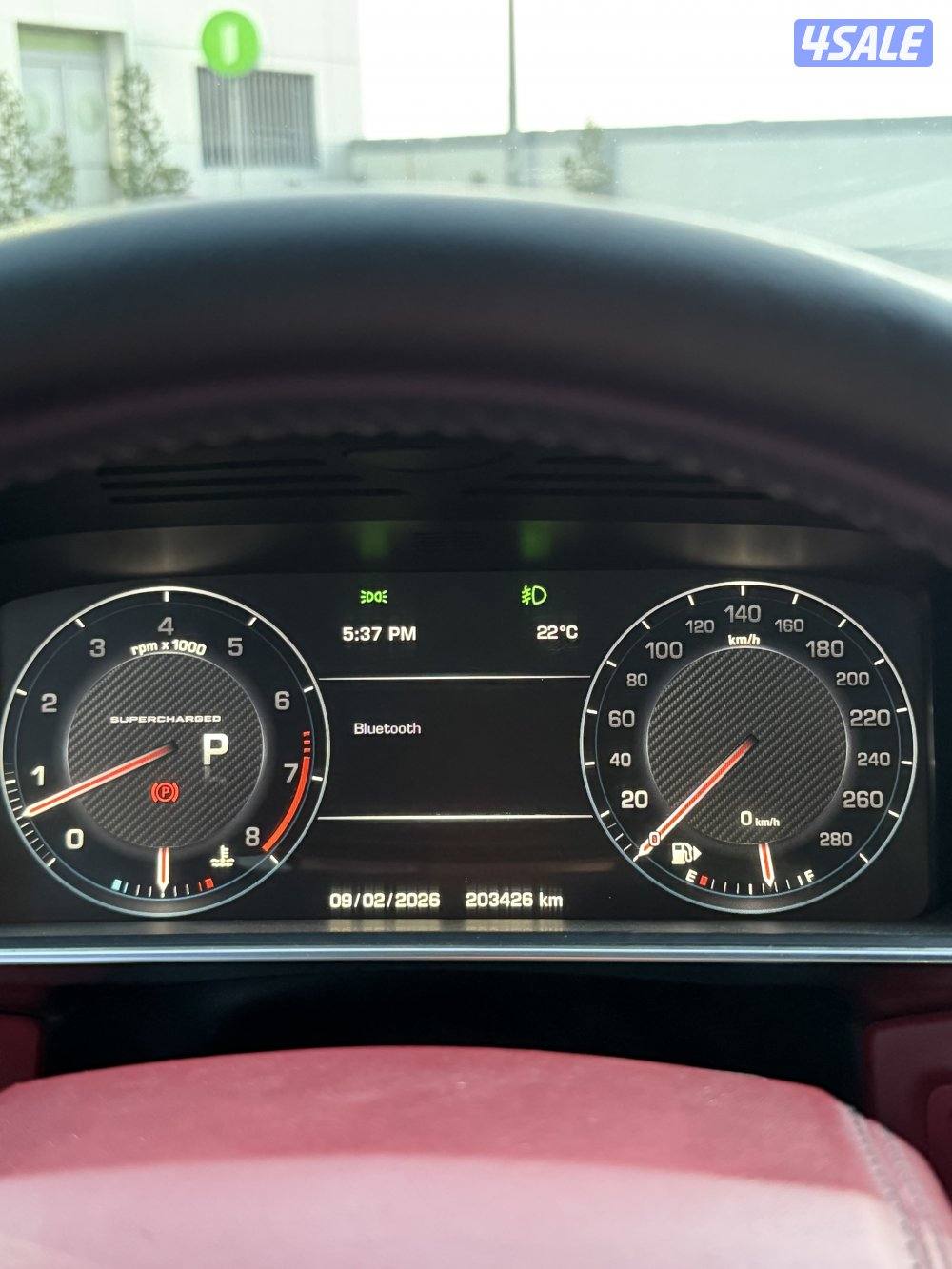 رنج روفر 2014 سبورت سوبر تشارج بحالة ممتازة6