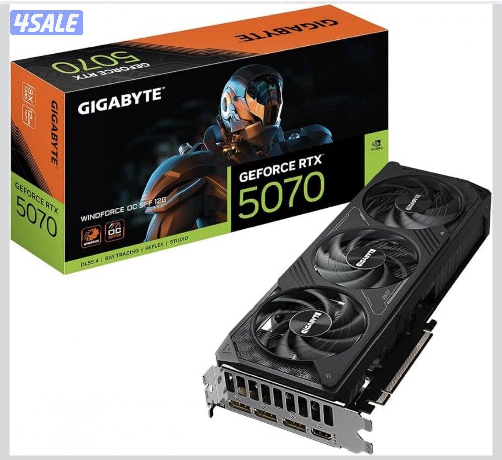 GIGABYTE GeForce RTX 5070 WINDFORCE OC SFF 12G Graphics Card0