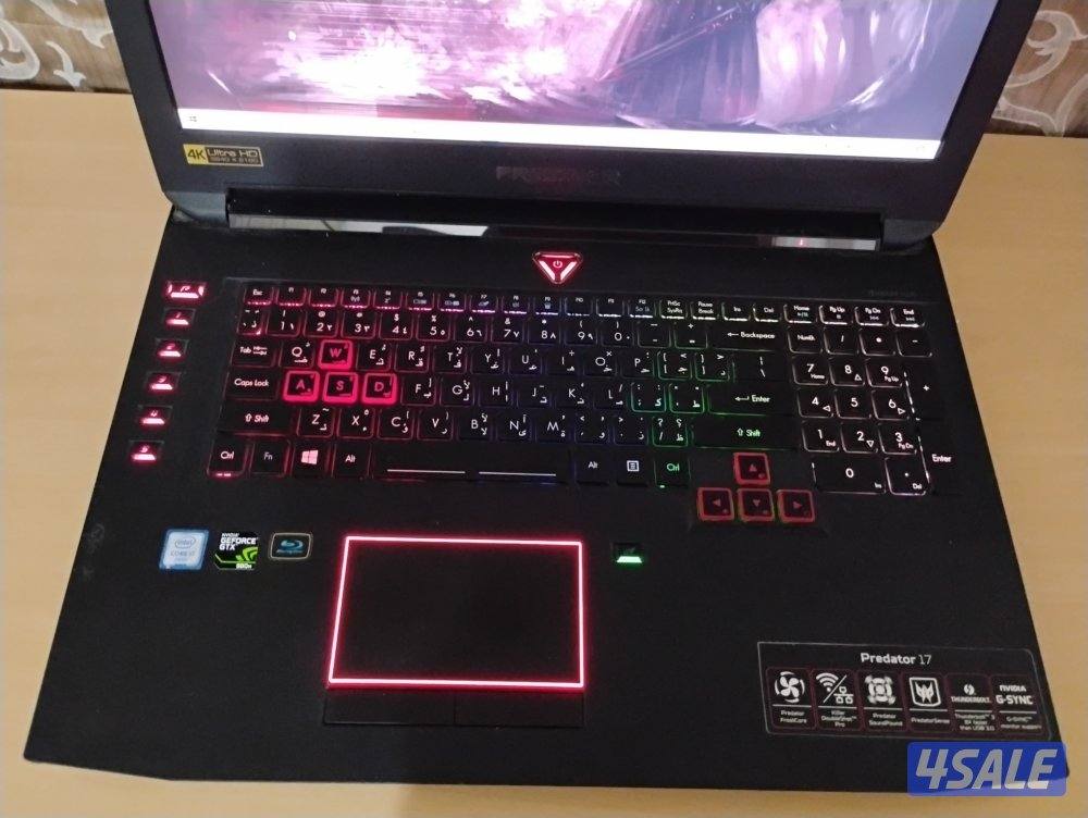 Acer predator 17 4k display i7 6700HQ 32gb ram 2.5tb ssd gtx980m 8gb1