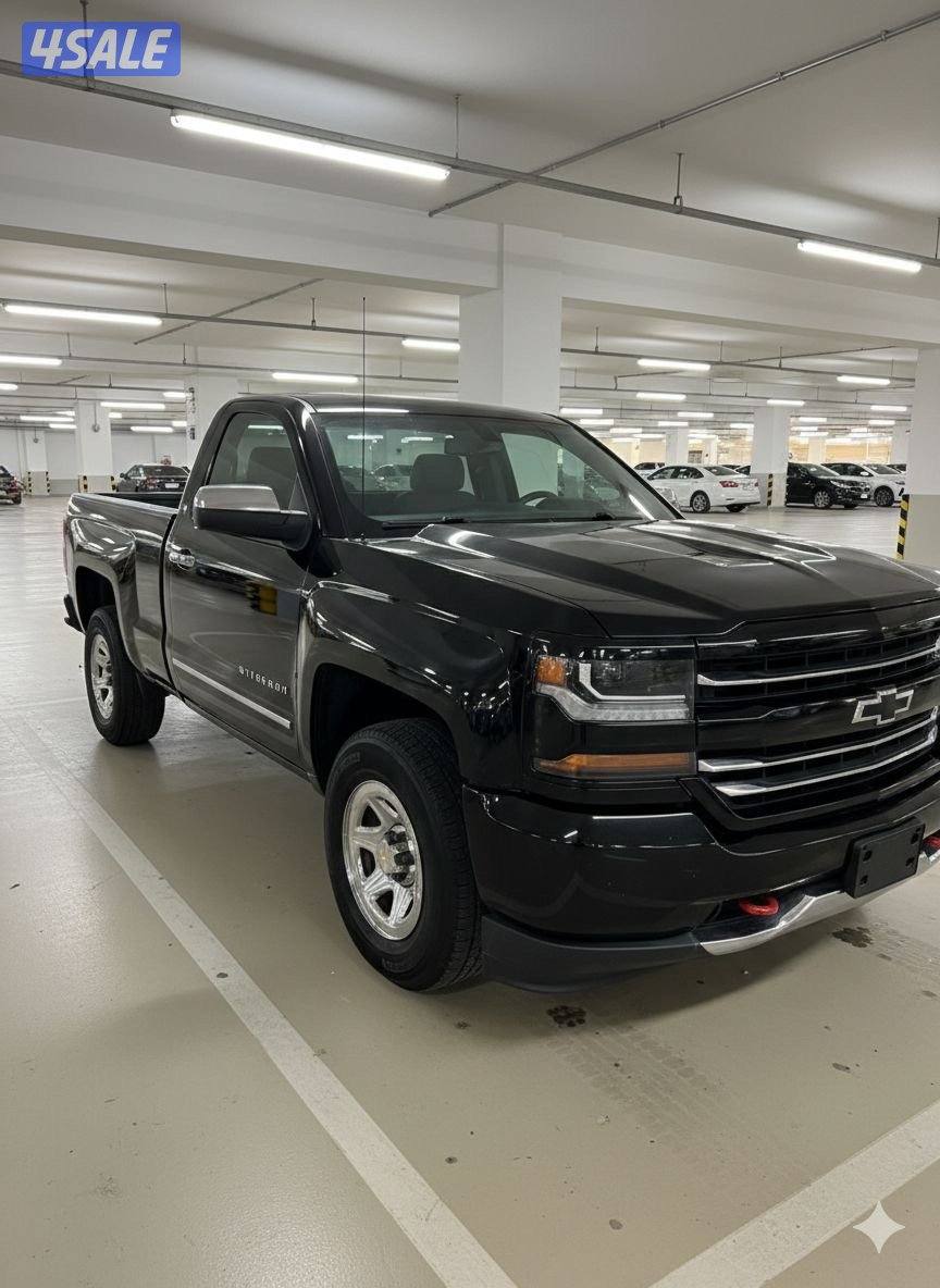 سلفرادو موديل 2017 حجم 1500 ماشي 250 الف شرط الفحص فحص بدون دبل1