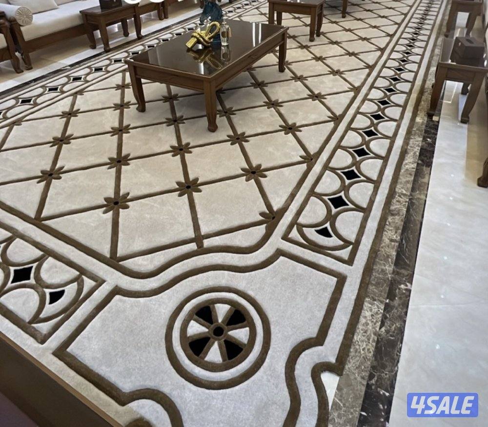 تركيب سجاد + حفر يدوي حسب الطلب +مساند ظهر9