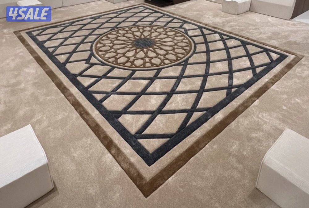 تركيب سجاد + حفر يدوي حسب الطلب +مساند ظهر10