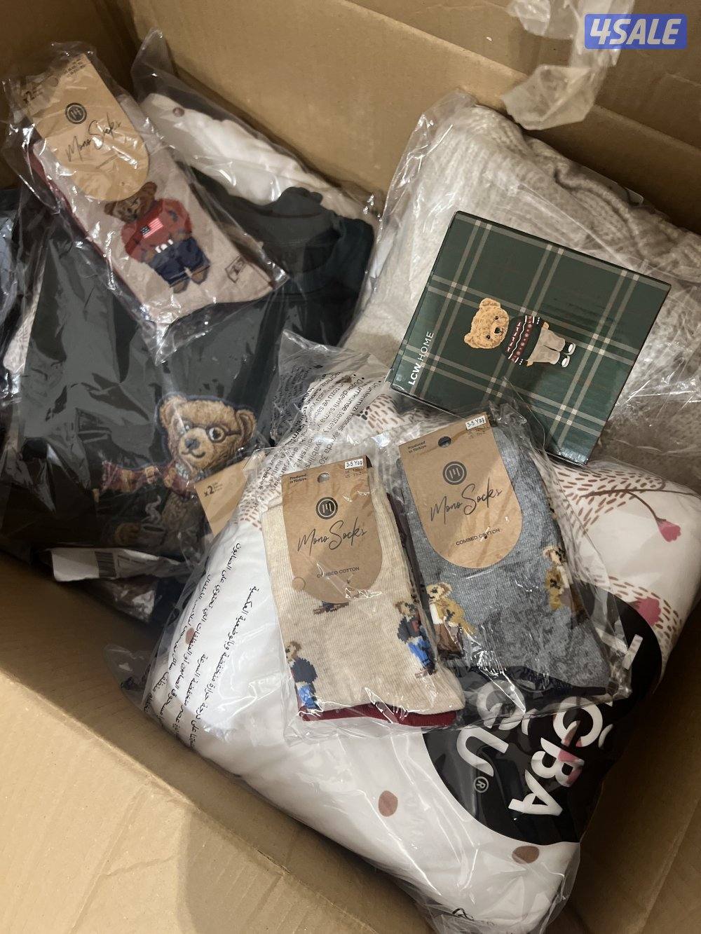 بضاعة متنوعة من تركيا/ سعر الشراء حدود ال400 دينار0