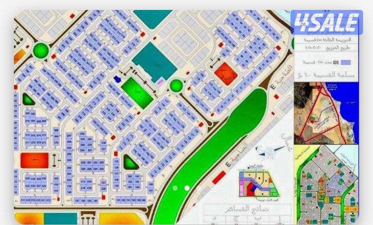 قسيمه بطن وظهر وسكه علي شارع رئيسي رواق d51