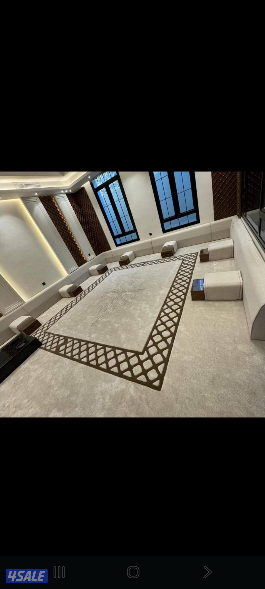 جميع انواع السجاد وأفضل الأسعار / ستاير رول / مساند جاهزه7