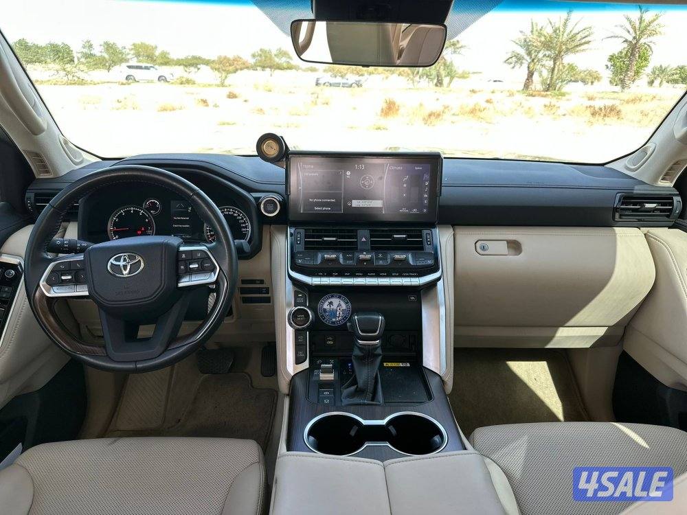 لاند كروزر GXR Aero s موديل 2023 ماشي 64 الف سيرفس وكالة 6 سلندر14