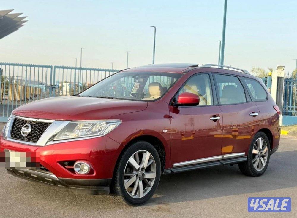 نيسان بافندر موديل 2015 شرط الفحص كامل صبغ وكاله1