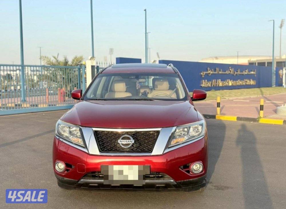 نيسان بافندر موديل 2015 شرط الفحص كامل صبغ وكاله2