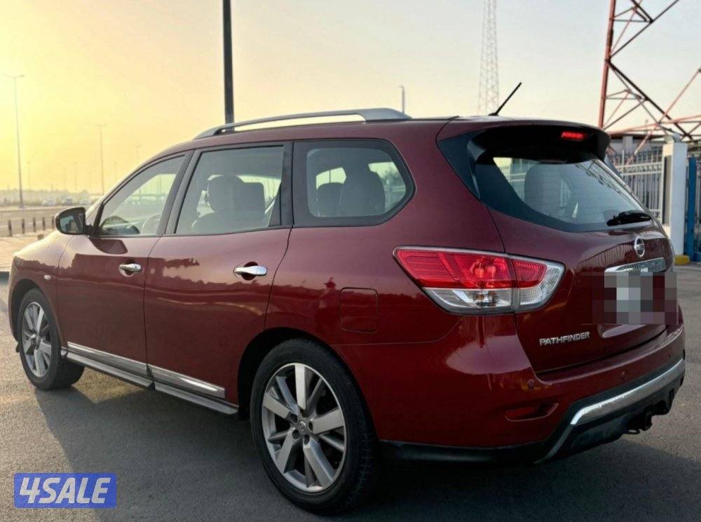 نيسان بافندر موديل 2015 شرط الفحص كامل صبغ وكاله7