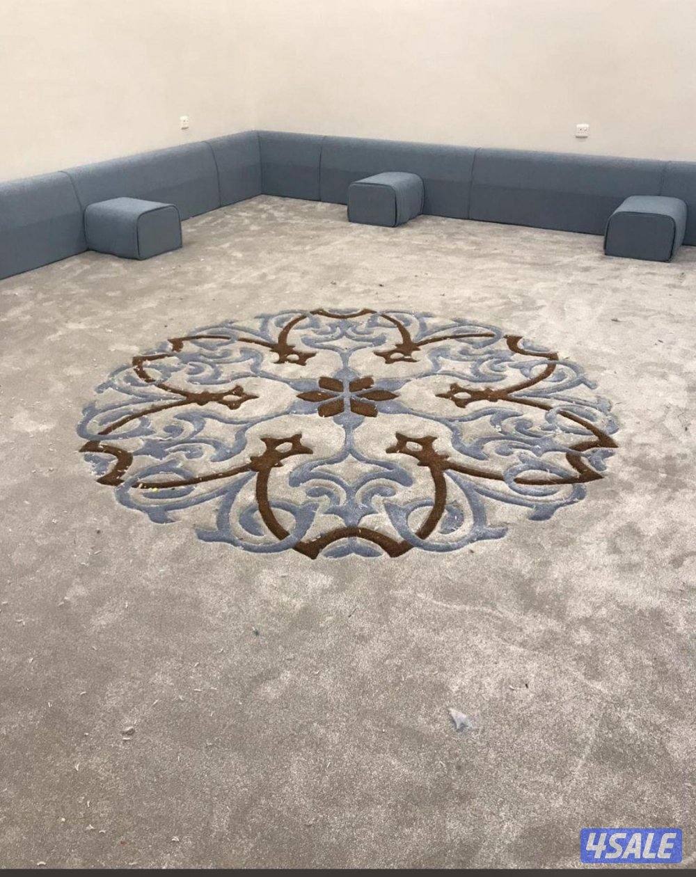 كل مايخص الديوانيات لدينا سجاد قص مساند بغلي وسعودي نغشات حفر يدوي2