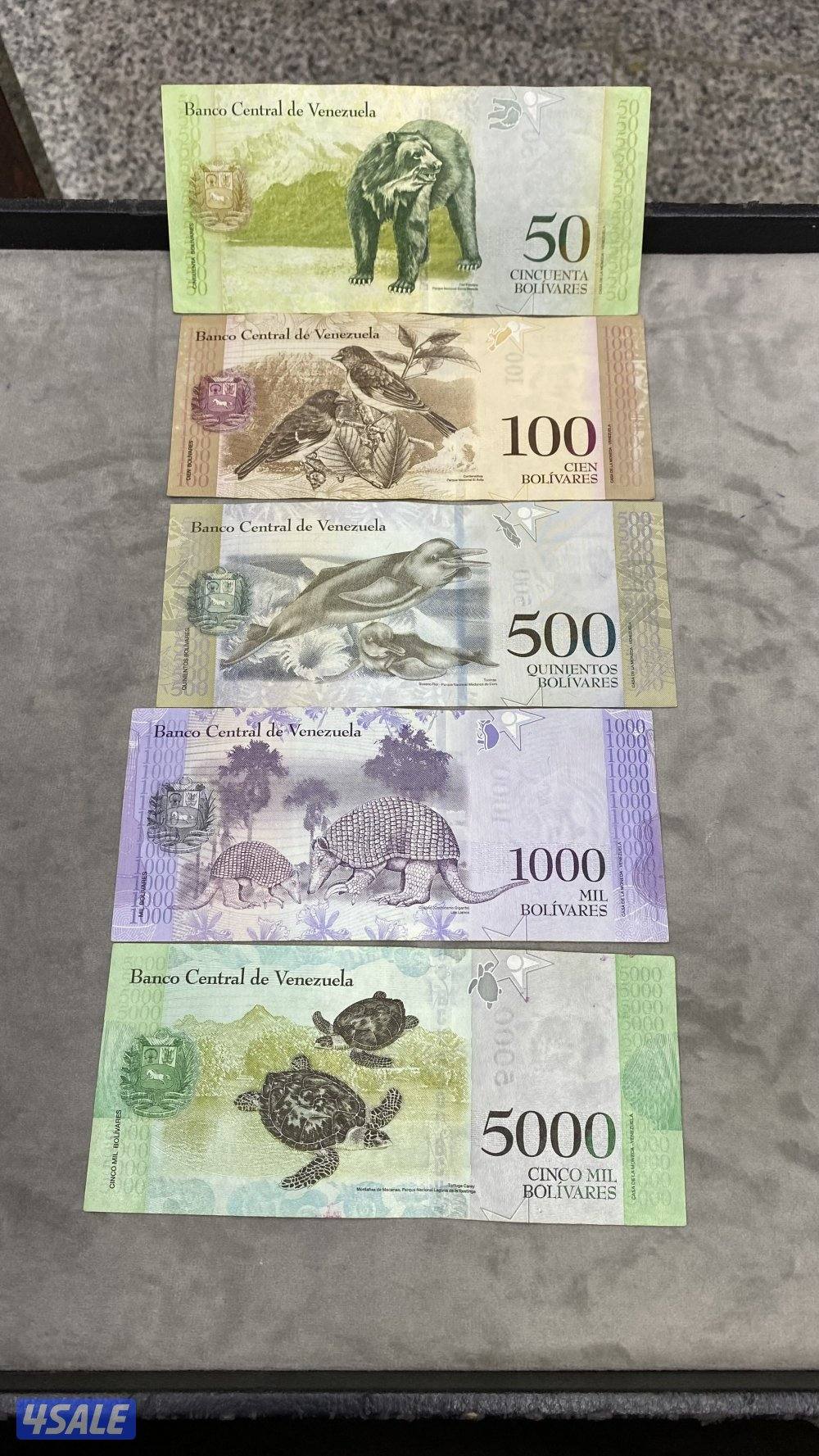 للبيع مجموعة فنزويلا لسنة ٢٠١٧ م والحاله ممتازه1