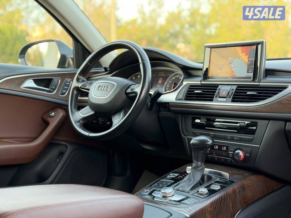 للبيع اودي A6 TFSI موديل 2015 وارد الغانم9