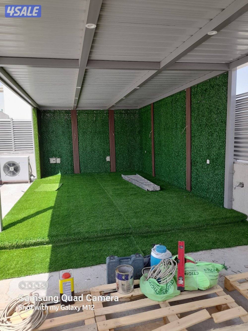 حداد مظلات خام خشبي غرفة مخازن جميع عمال حداده معلم باكستاني15