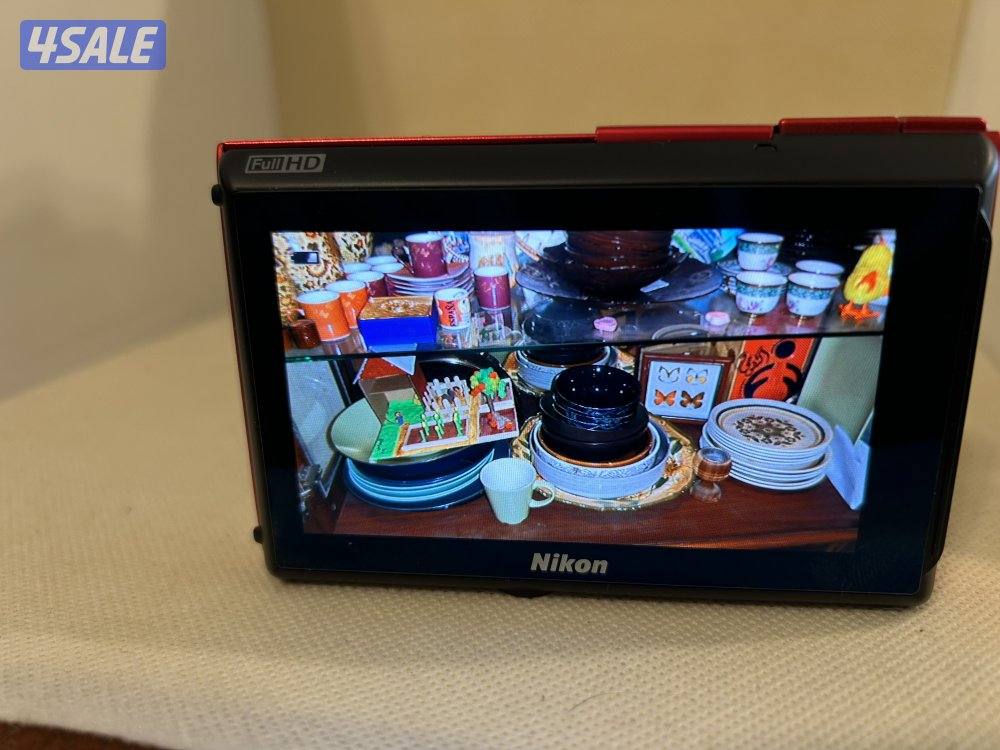 كاميرا نيكون فول اتش دي شاشه OLED شبه جديده فيديو تشكيله كميرات3