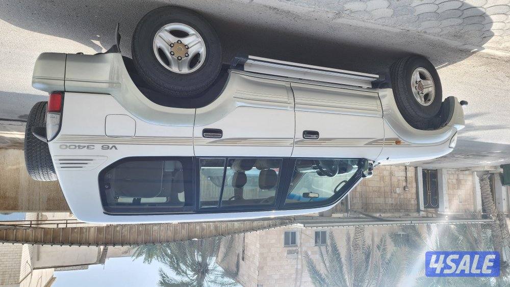 للبيع جيب تويوتا برادو موديل 2001 لون ابيض بحالة جيدة جدا (لأعلى سعر)3