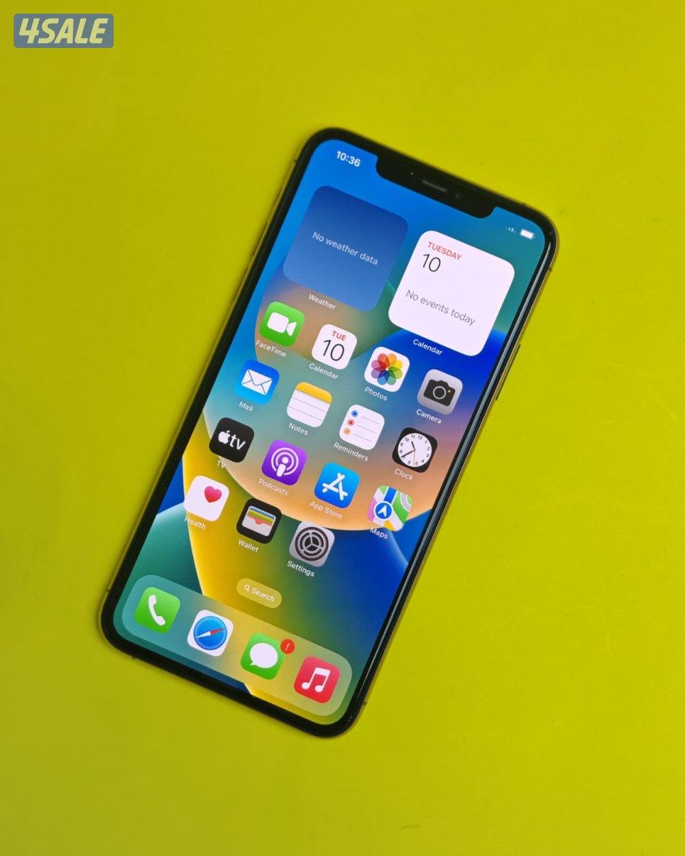 iPhone 11 Pro Max 256GB Gold – 86% ايفون 11 برو ماكس ذهبي6