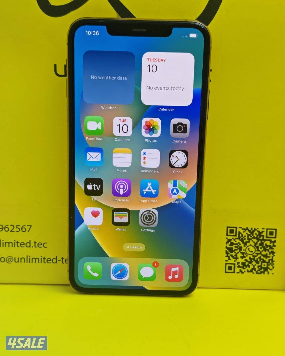 iPhone 11 Pro Max 256GB Gold – 86% ايفون 11 برو ماكس ذهبي7
