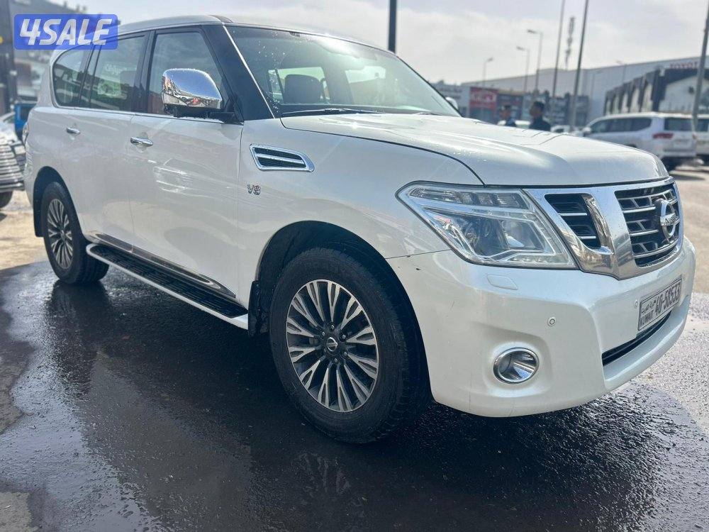 نيسان باترول بلاتنيوم.V8 موديل 2014 ماشى 455.000 k.m  وارد الخليج .1