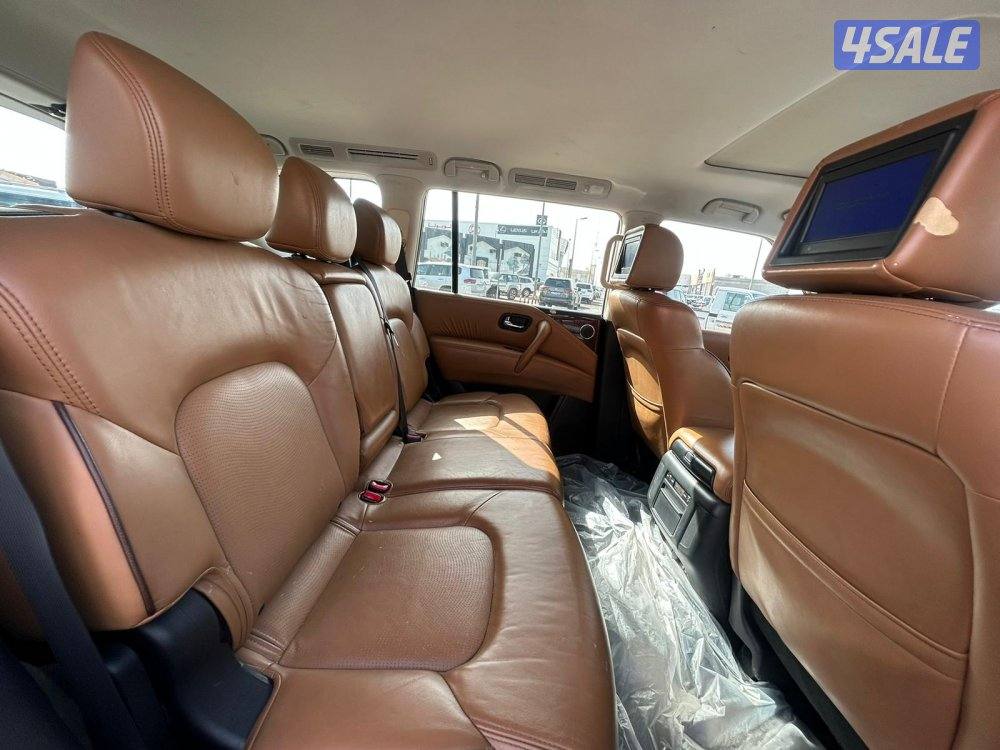 نيسان باترول بلاتنيوم.V8 موديل 2014 ماشى 455.000 k.m  وارد الخليج .4