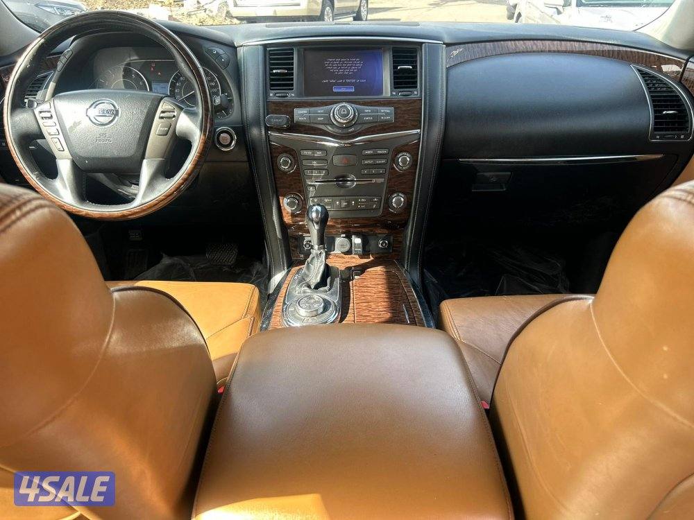 نيسان باترول بلاتنيوم.V8 موديل 2014 ماشى 455.000 k.m  وارد الخليج .6