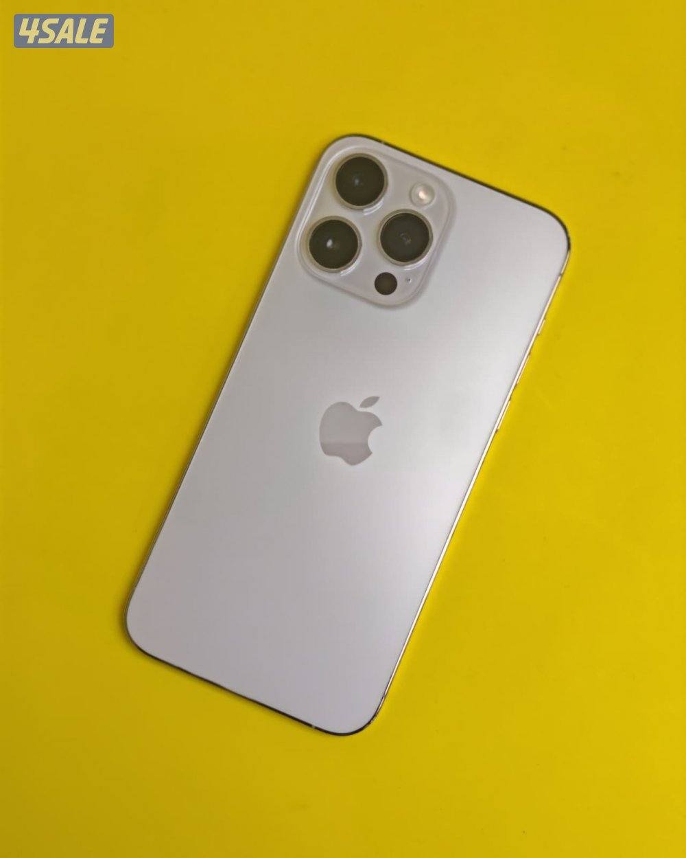 ايفون 14 برو ماكس – 256 جيجا – فضي بطارية 83% مستعمل كالجديد0