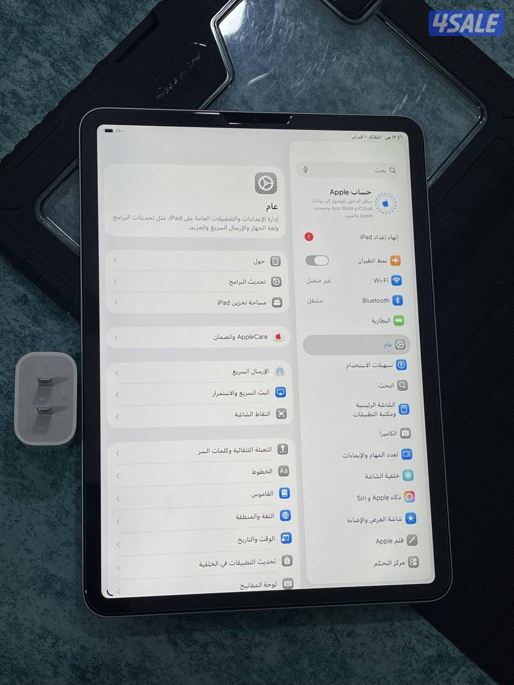 ايباد ابل برو 11 انش 256 قيقا ام تو m2 الجيل الرابع نظيف مو مصلح4