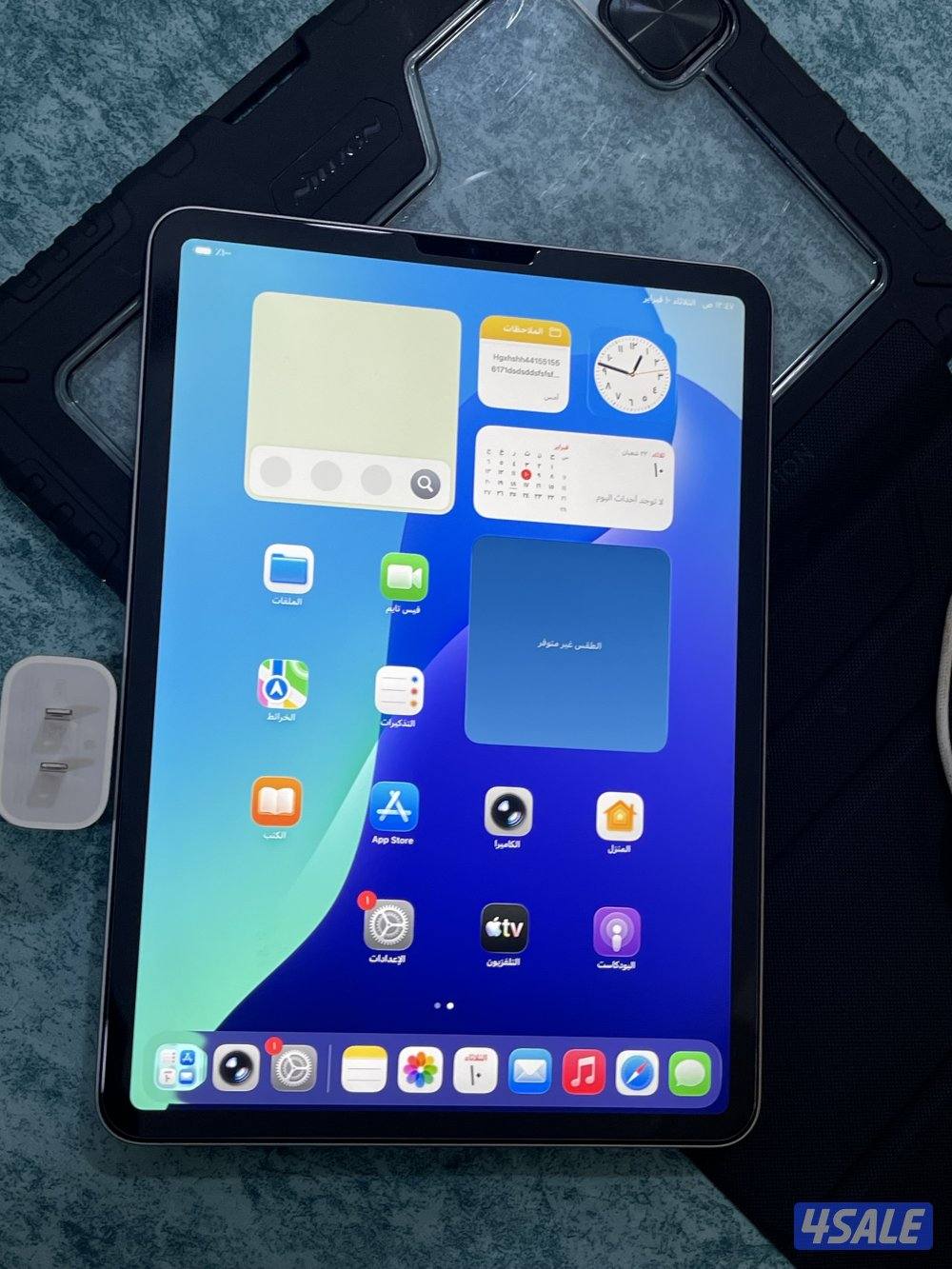 ايباد ابل برو 11 انش 256 قيقا ام تو m2 الجيل الرابع نظيف مو مصلح7