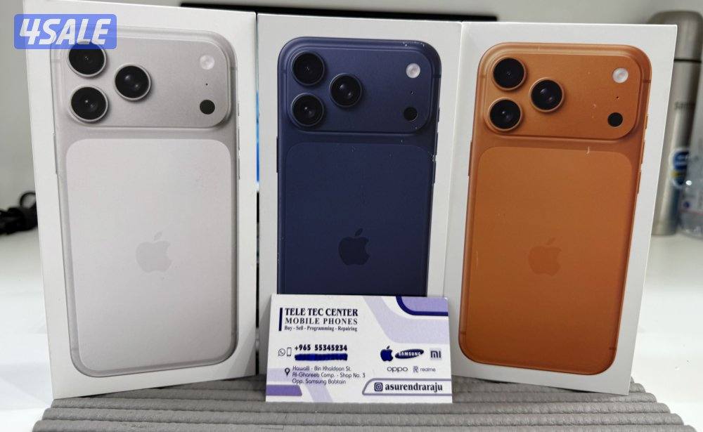 iPhone 17 Pro Max 512GB (Arabic Version)New Sealed.0