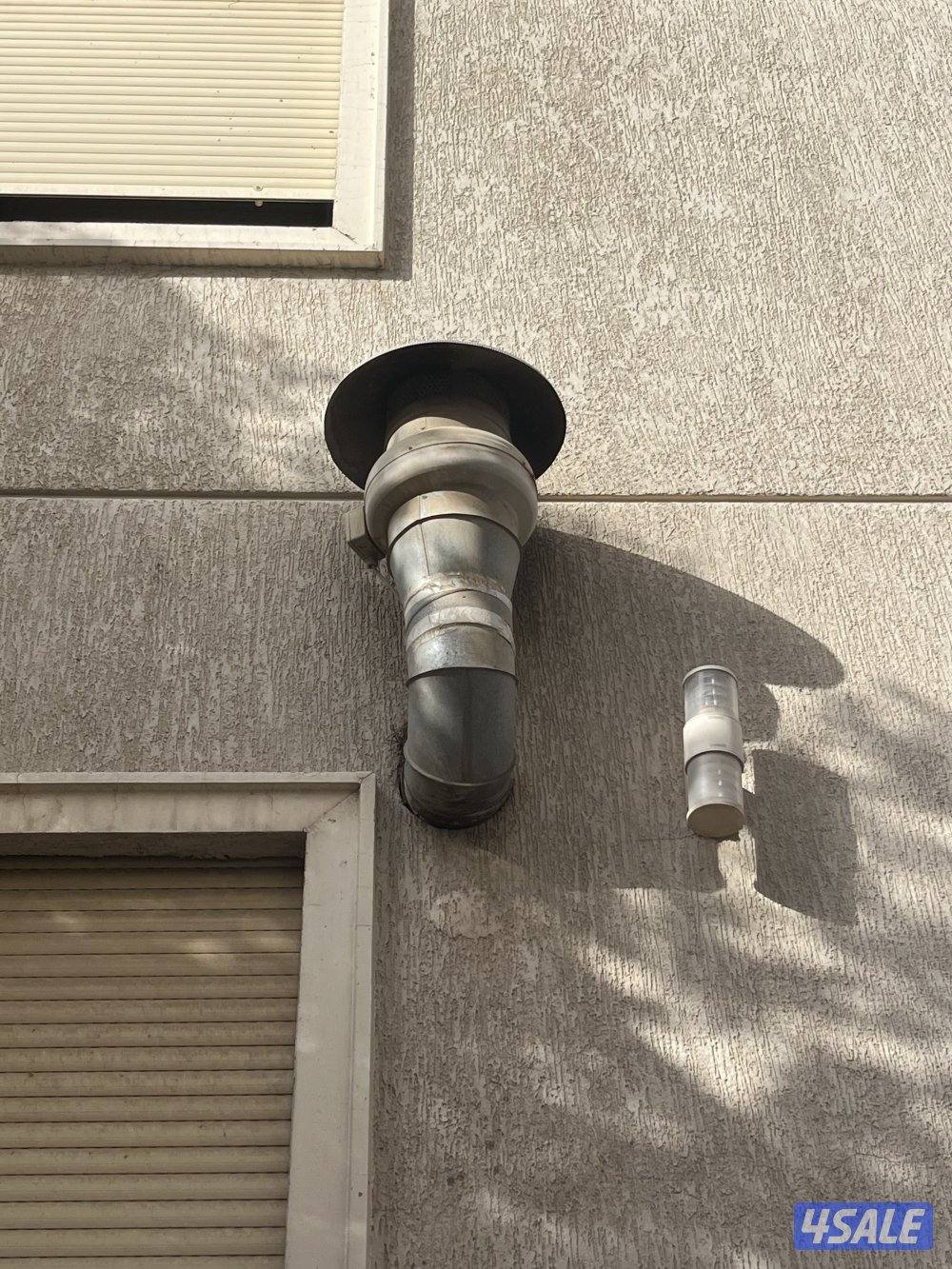 تهويه مركزيه ومراوح شفط ومداخن0