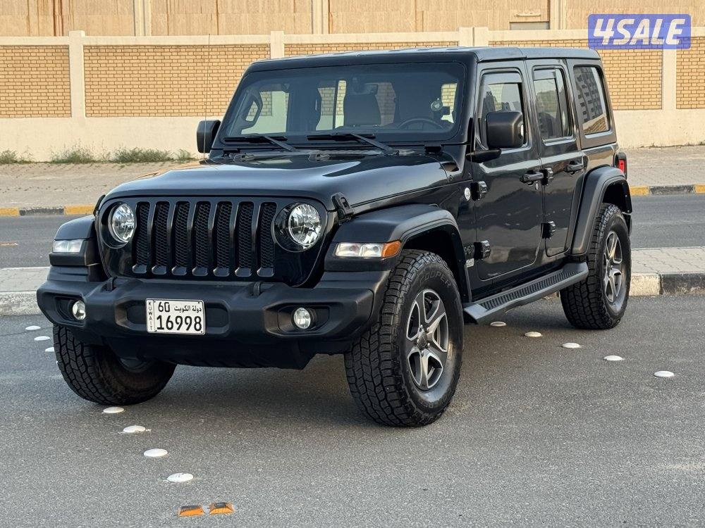 جيب رانجلر سبورت انلمتد موديل 20212