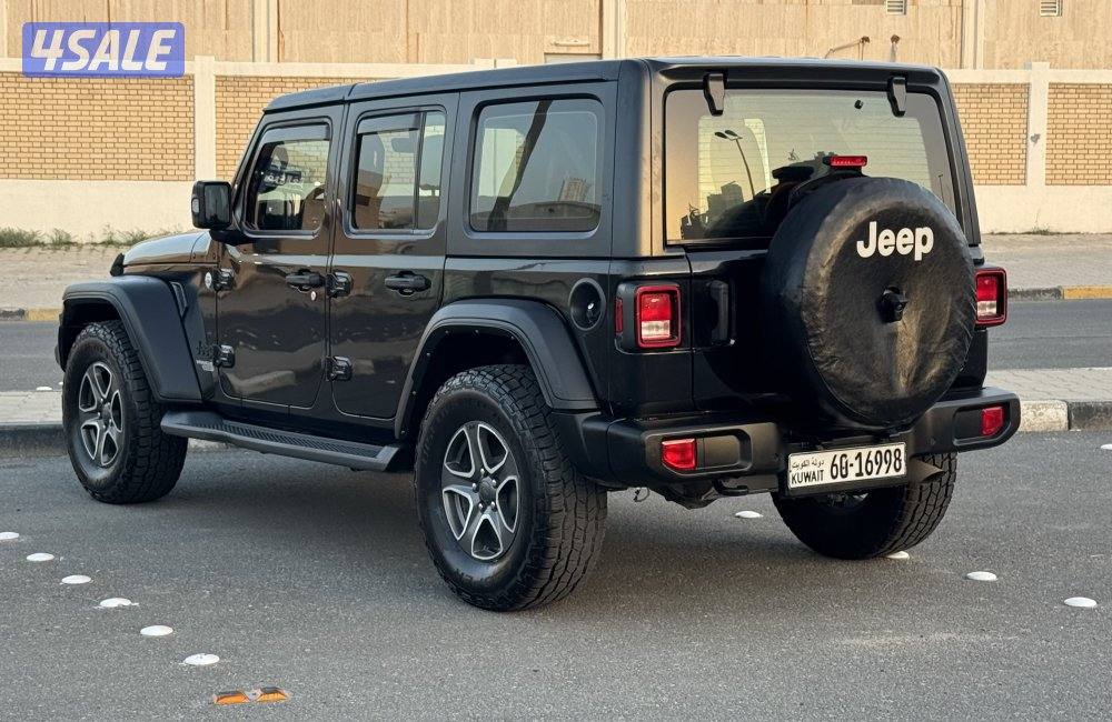 جيب رانجلر سبورت انلمتد موديل 20213