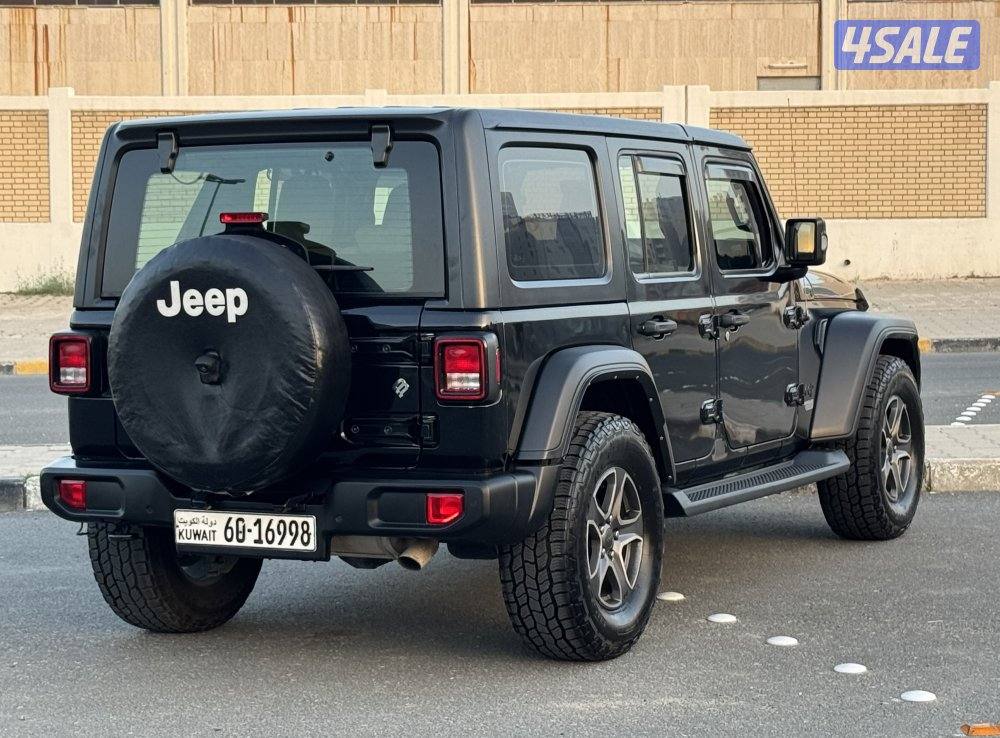 جيب رانجلر سبورت انلمتد موديل 20215