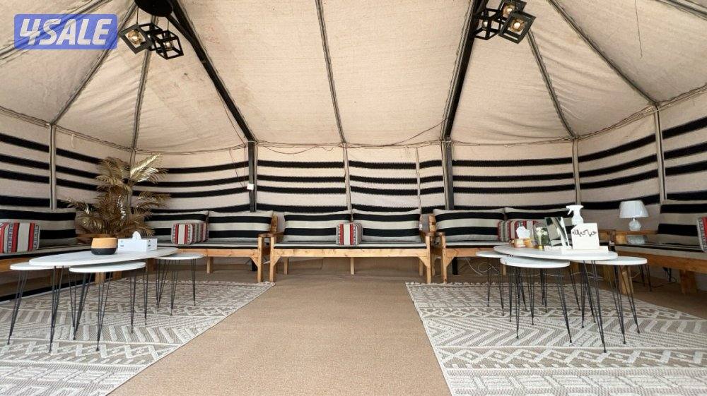 للبيع مظلة عريش ٥*٥ مع اثاثها ٨٥ د.ك وبيت شعر ٨*٥ سعودي ١٢٠ د.ك1