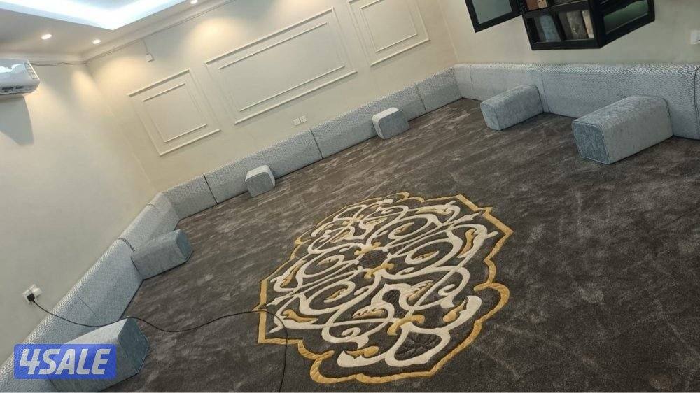 كل ما تحتاجو متوفر لدينة سجاد قص تركي وموكيت سعودي ومساند ضهر وباركية4