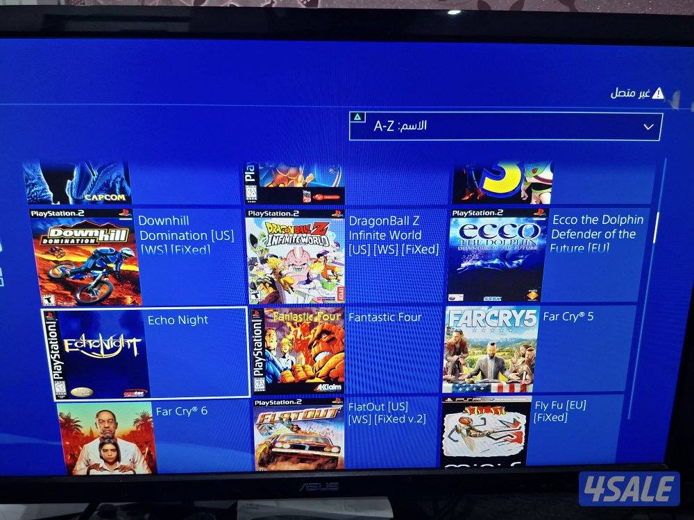 Ps4  1000GB Jailbreak 9.00 + 1 control  + 100  games  inside3