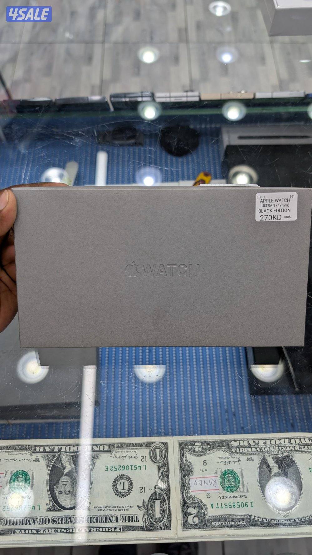 Apple watch ultra 3 black (Titanium Milanese Loop)3