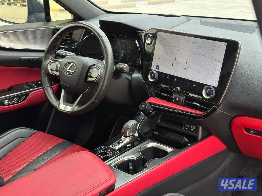 لكزسNX350 F SPORT موديل2024 عداد67الف وارد الساير تحت الكفاله6