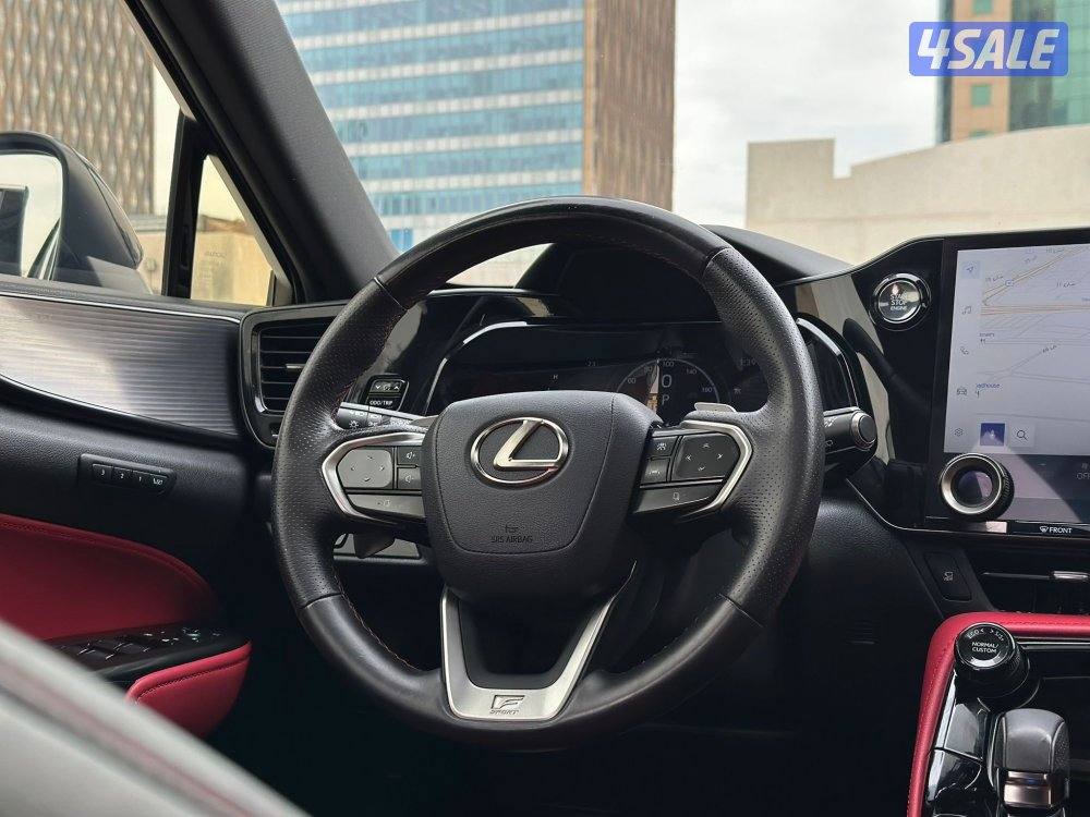 لكزسNX350 F SPORT موديل2024 عداد67الف وارد الساير تحت الكفاله7