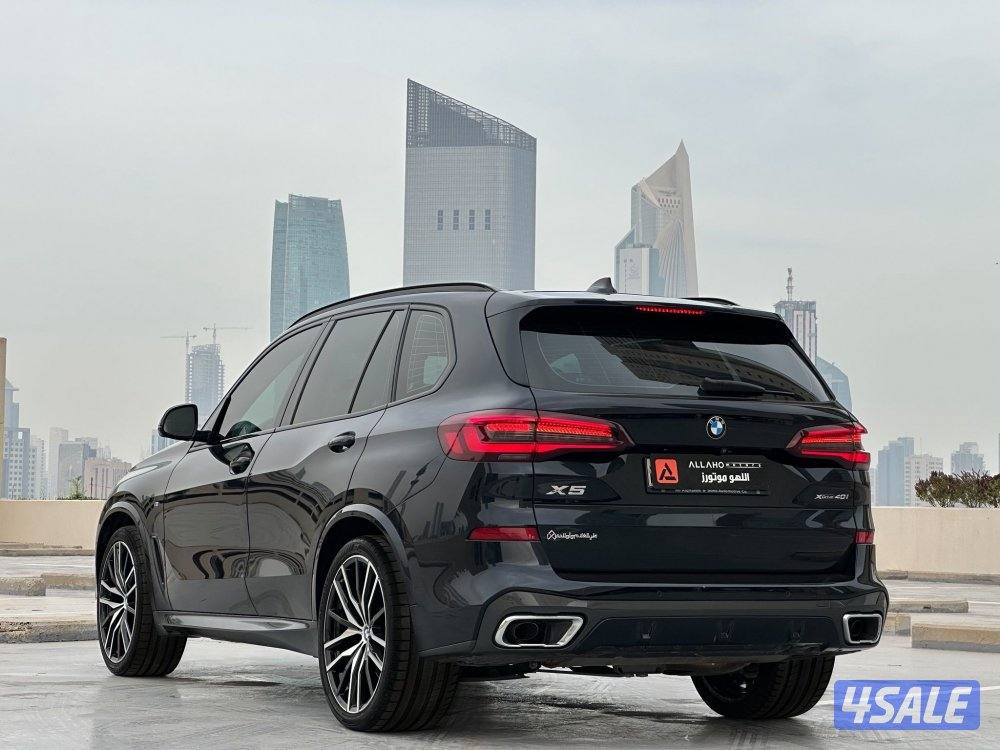 بي ام دبليوX5 موديل2022 عداد52الف وارد الغانم تحت الكفاله2