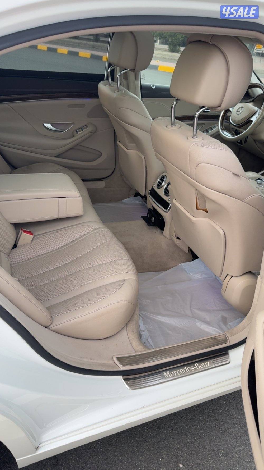 للبيع مرسيدس S400 موديل 2014 البشر ماشي 164 الف زرين كامل المواصفات5