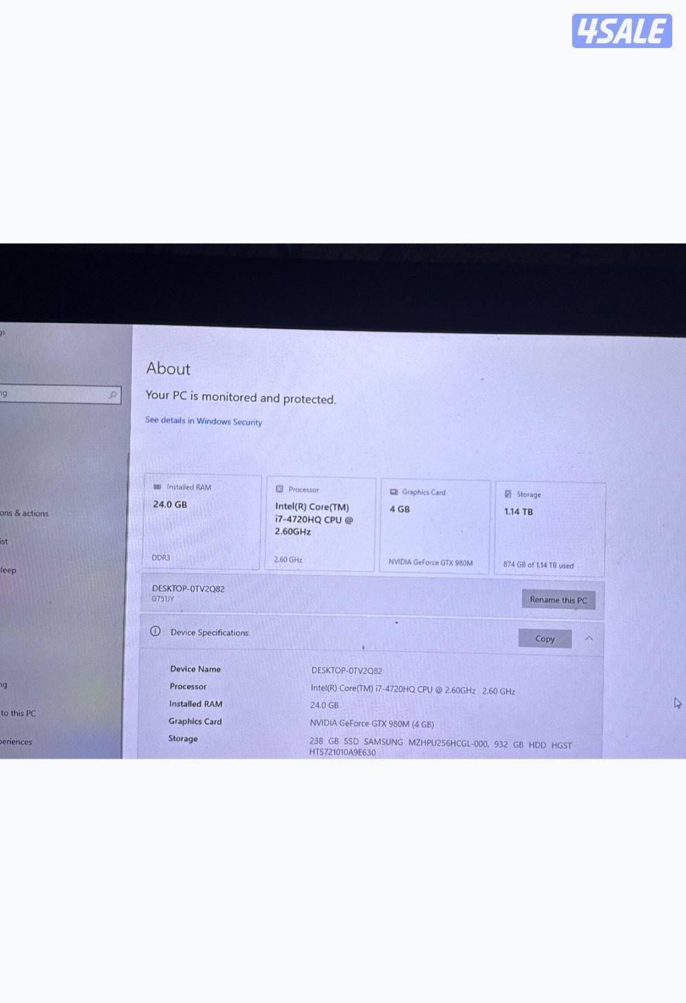 لابتوب قيمنق قوي حيل سعره بالسوق 700 دينار جديد دق و شيك شنو فيه.2
