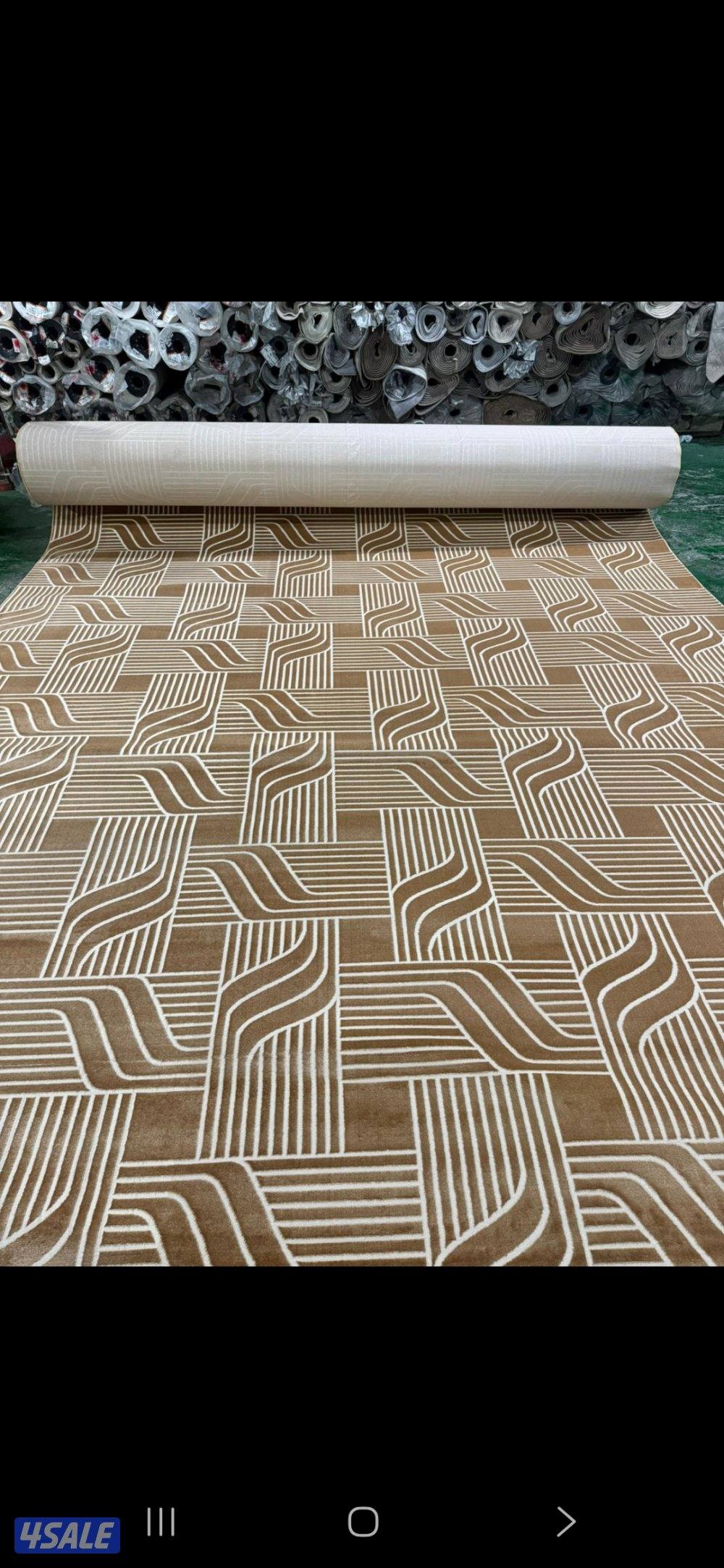 | سجاد فخم وعصري 🏡 قص وقطع حسب المقاس | مناسب لكل غر0