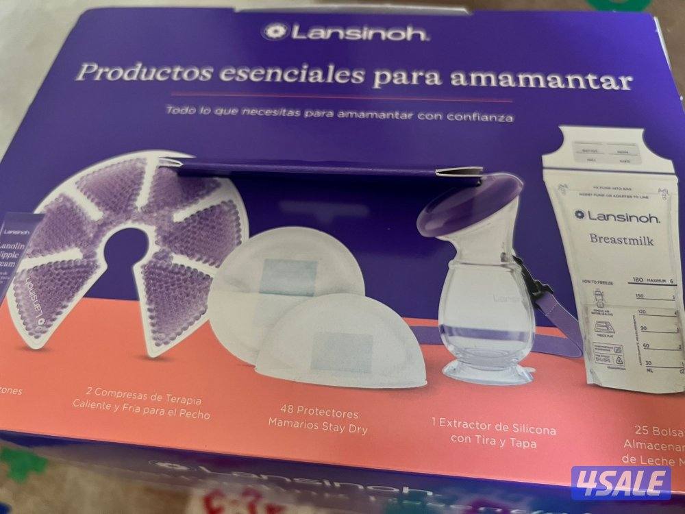 شفاطة حليب يدوية جديدة بالكرتون مع كل أغراضها1