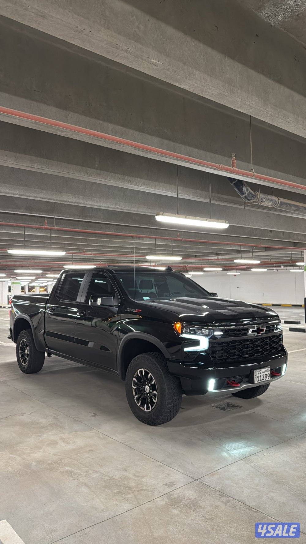 للبيع سلفرادوا zr2 موديل 20235