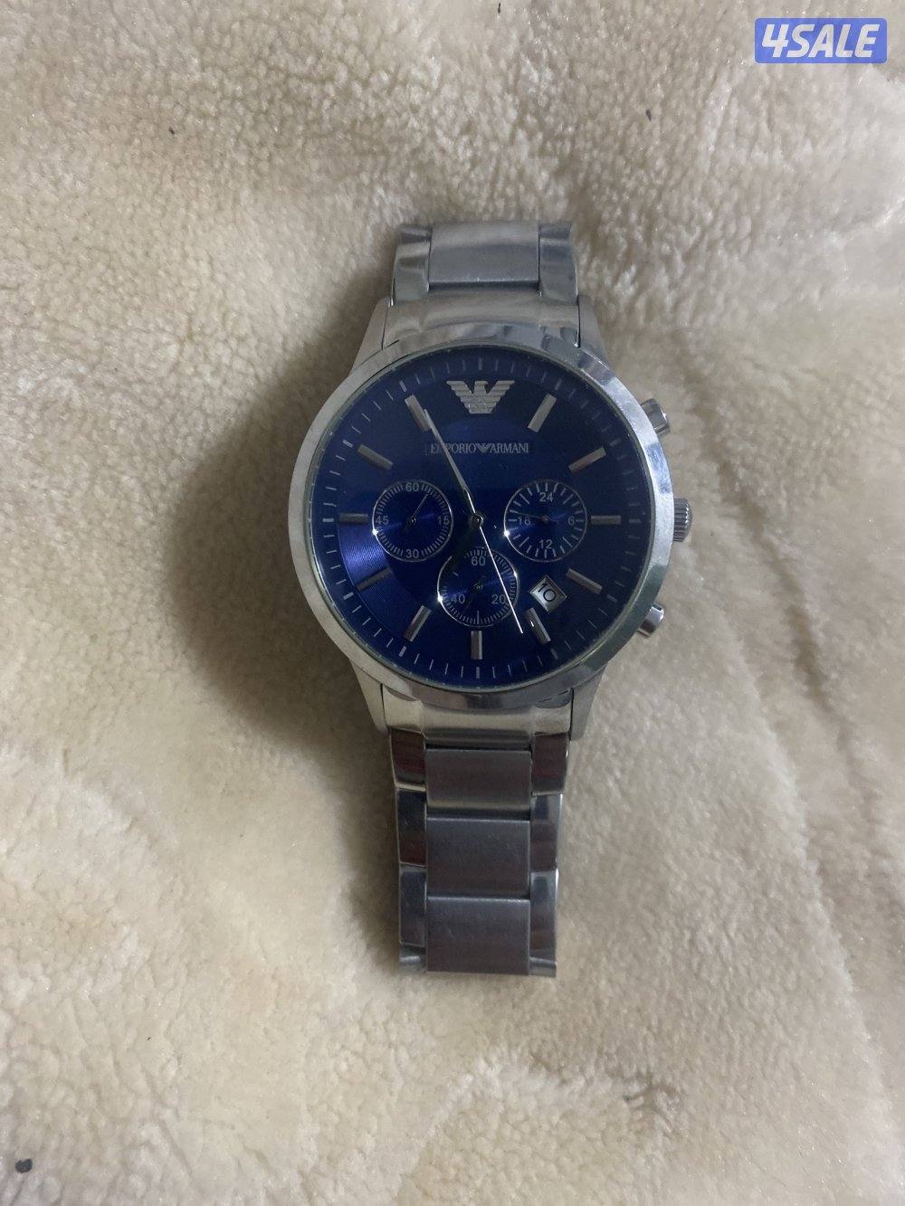 ساعة فاخرة آرماني اصلية شبه جديده0