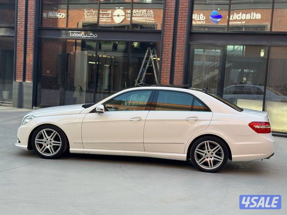مرسيديس E300 موديل ٢٠١٣ عداد ١٠٠ الف سيرفيس وكالة البشر شرط الفحص4