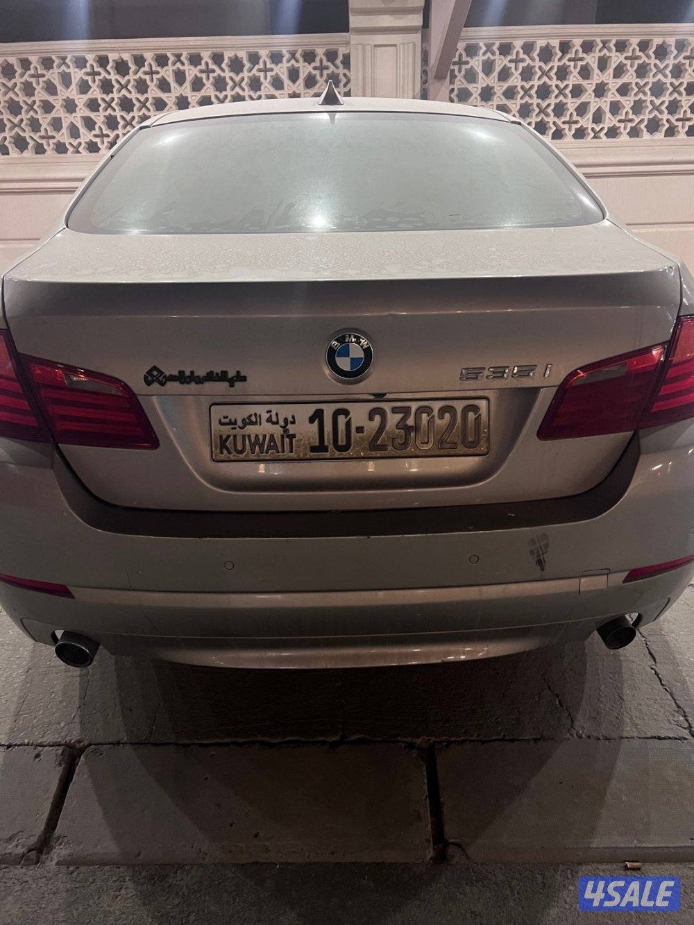 BMW 535I twin turbo 6 سلندر كامل المواصفات داخليه جلد تان2